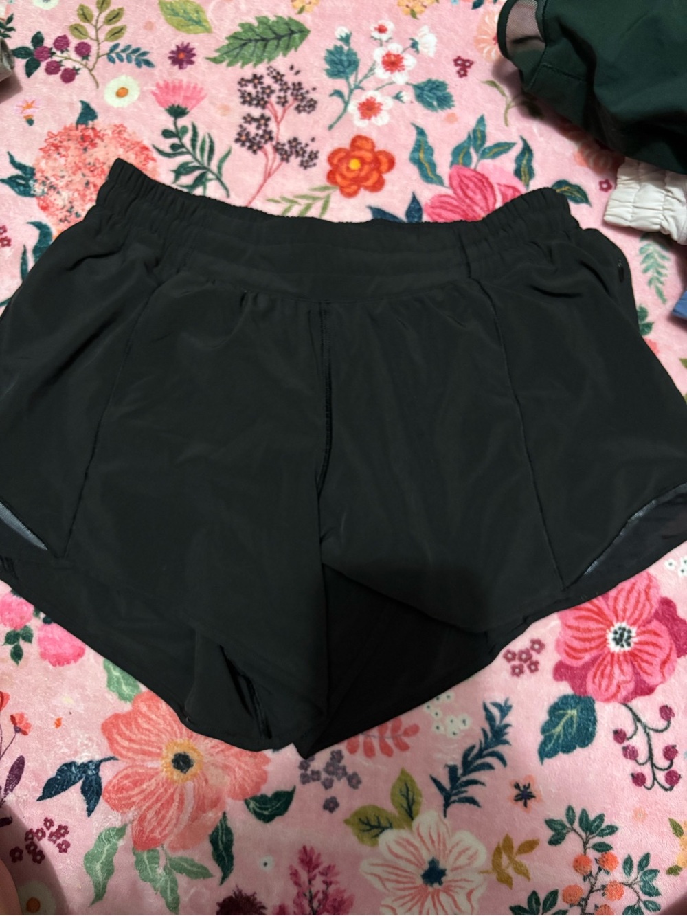 lululemon athletica Black Women's Athletic Running Shorts